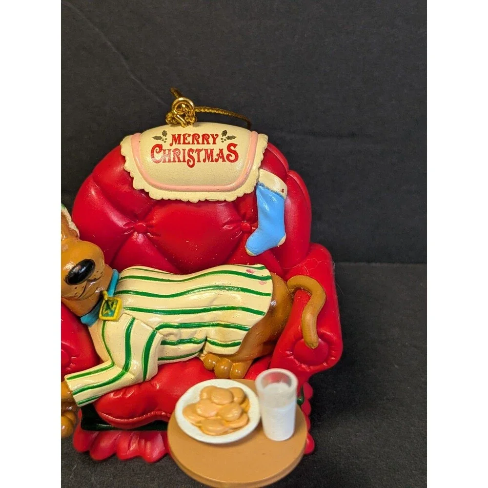 Vintage Christmas Scooby Doo Ornament SET/LOT of 4 Hanna-Barbera